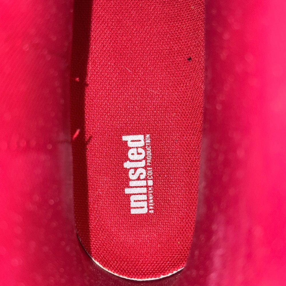 Women's Unlisted by Kenneth Cole Stylish Red Rain Boots - SIZE 8 - Picture 10 of 11